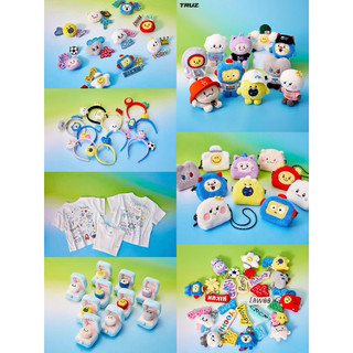 TRUZ x LINE FRIENDS 坐姿娃娃 斜背包 戒指娃娃 髮箍 上衣 TREASURE 正版官方周邊商品