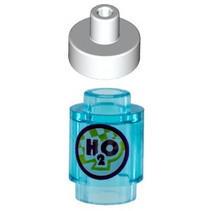 【小荳樂高】LEGO 第17代人偶包 14號 H2O 飲料  (71018) 3062pb053
