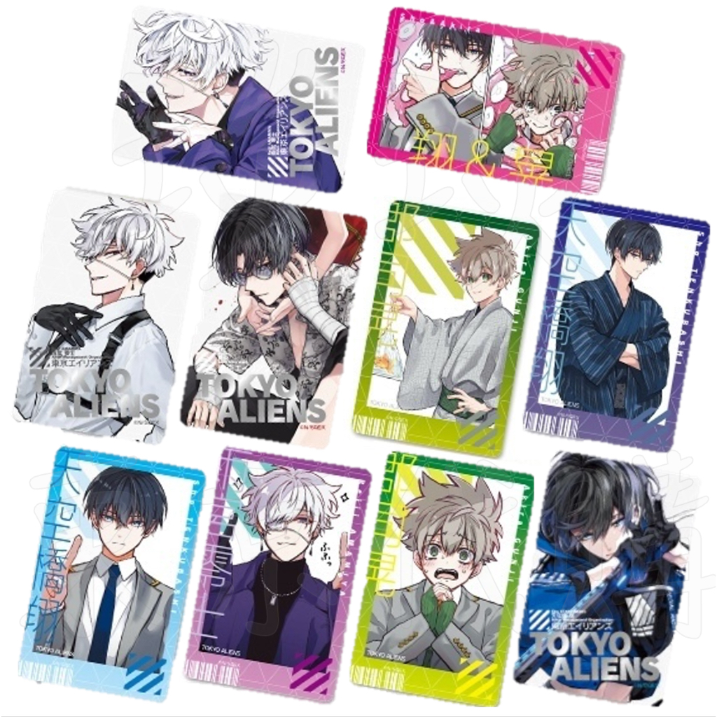 【睦睦代購】現貨日版 已知款式 東京異星人 展覽會 收藏卡 透卡 郡司晃 天空橋翔 雨宮零士 兵吾夏希 憂炎 明明