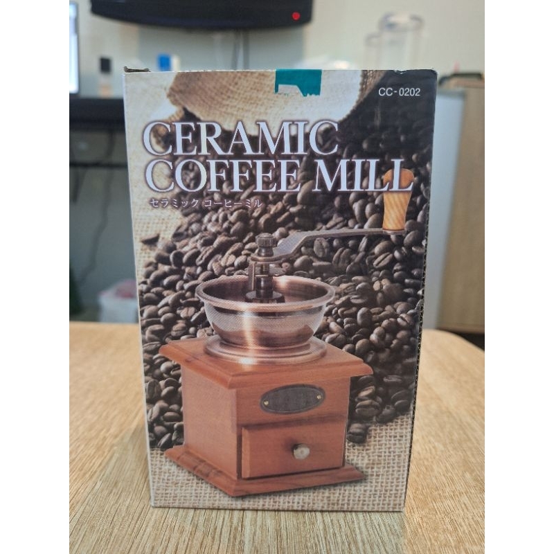 陶瓷製復古磨豆機 SC-0202 Ceramic coffee mill