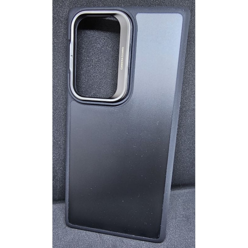 Galaxy S23 Ultra ESR億色 巧匯系列 鏡頭支架手機殼(黑邊半透黑)