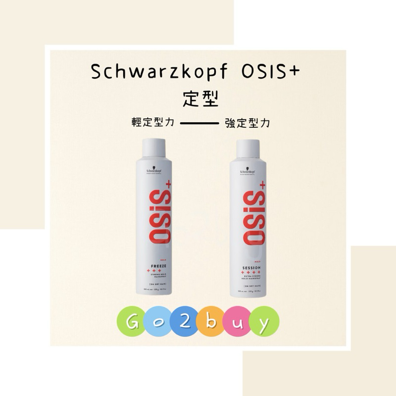 🎉全新包裝【Schwarzkopf 施華蔻】OSIS+ 急凍定型霧500ml 黑炫風100ml 500ml