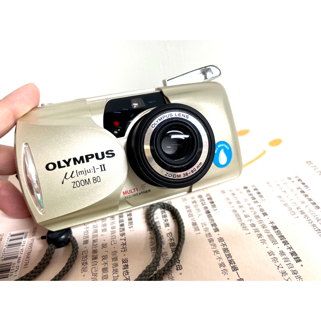 olympus mju ii zoom 80底片相機