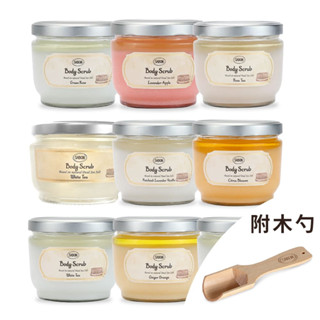 🐻[現貨熱銷✨附原廠木勺🔥] SABON 身體磨砂膏 600g 以色列綠玫瑰 茉莉花語 花霞之境 橙花漫舞