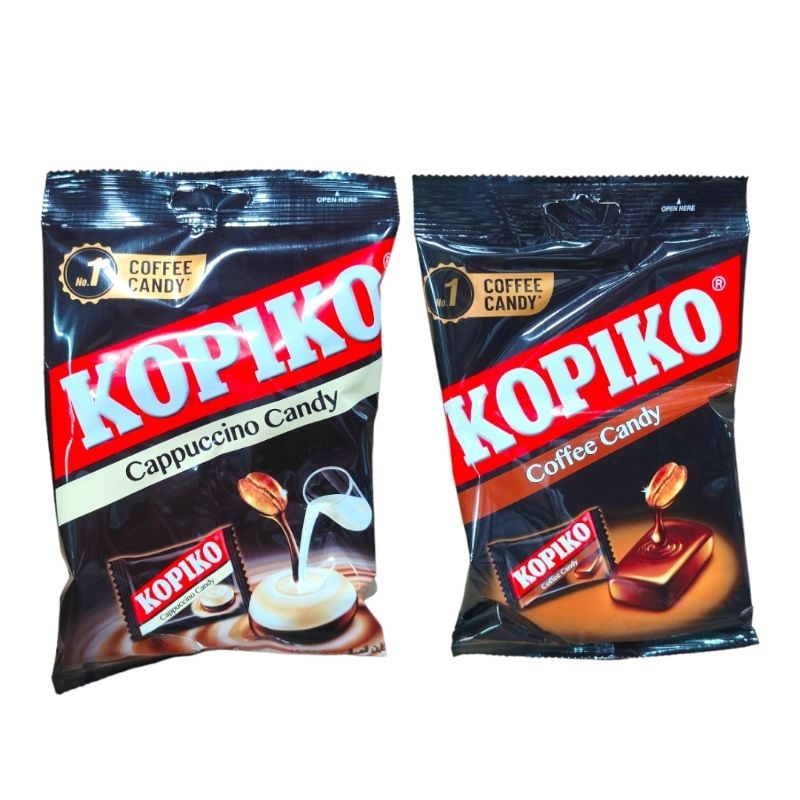 KOPIKO 可比可咖啡糖150g、卡布基諾咖啡糖120g