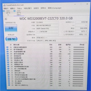 知飾家 二手良品 WD 2.5吋 320GB硬碟