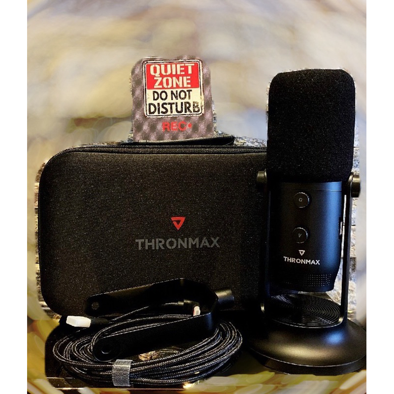 二手 9.9成新 Thronmax MDrill One Kit USB 電容式麥克風（直播、唱歌）