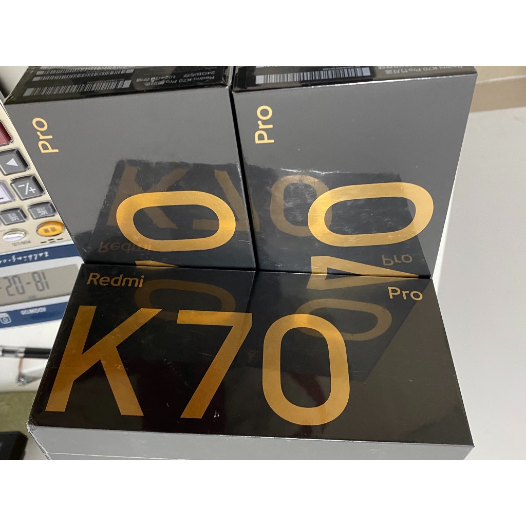 【聯發旗艦數碼】紅米K70 Pro Redmi K70 驍龍8gen3 驍龍8gen2處理器 Ois光學防手震 全新未拆