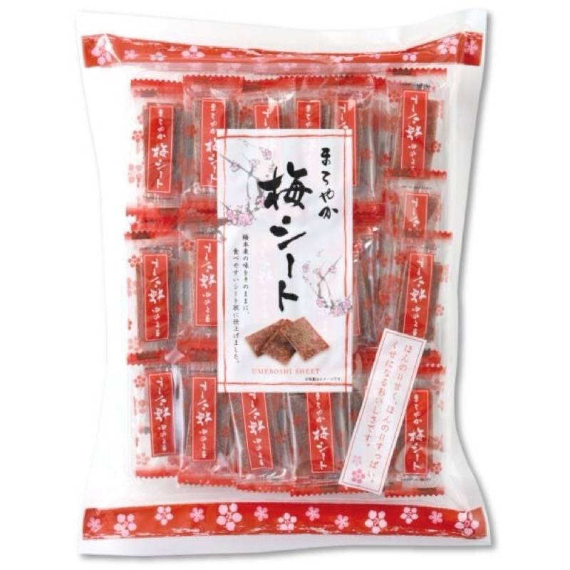 日本零食 獨立包裝 梅片 140g