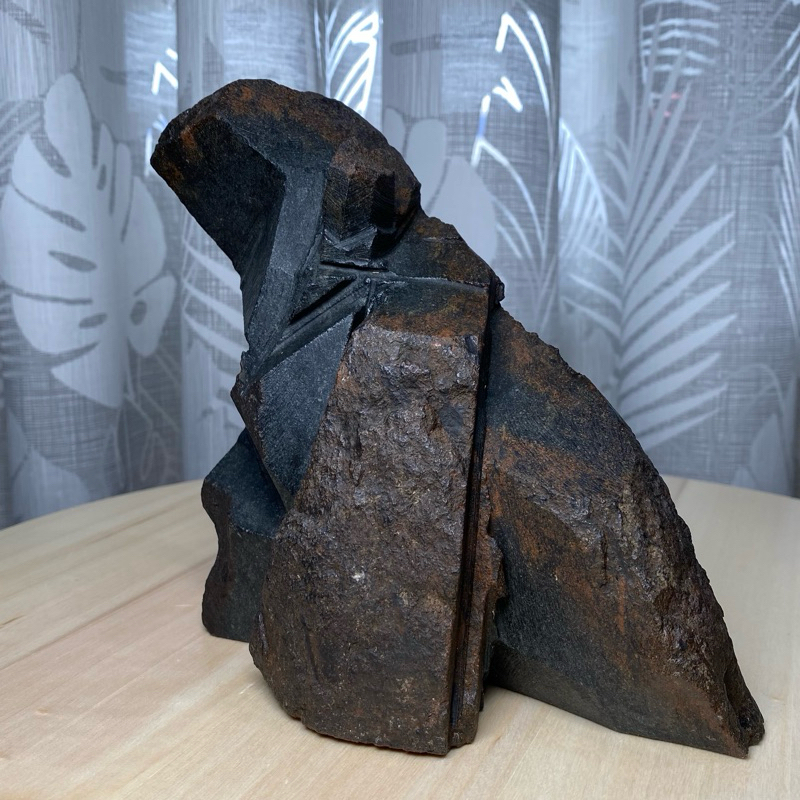 石雕大師 蘇瑞鹿作品 舞動太極☯️鐵丸石 石雕 擺件