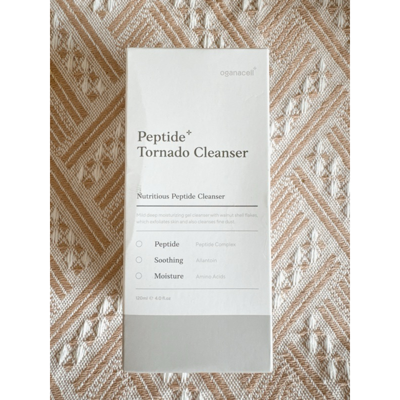 韓國Oganacell 高濃度胜肽深層潔面凝膠 Peptide Tornado Cleanser 120ml