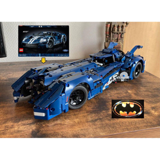 只有電子說明書 無零件 樂高 積木 LEGO MOC 161021 42154 1989 Batmobile