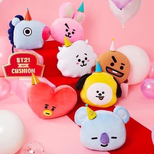 ［現貨］42cm 造型大抱枕 BT21 防彈少年團 BTS