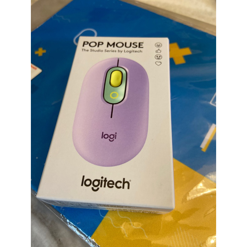羅技Logitech POP MOUSE（全新未拆含滑鼠墊）