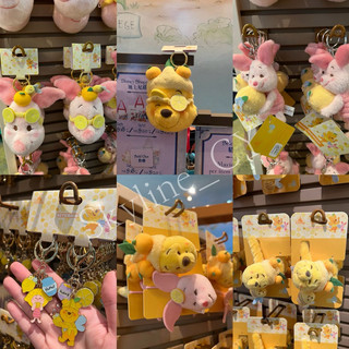 🔥香港迪士尼春日維尼好友 蜜蜂維尼 屹耳 小豬 吊飾