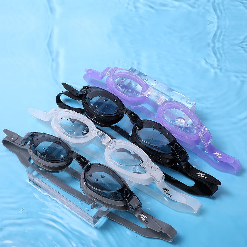 泳鏡 男女 有度數可選 平光 近視大框 高清 透明 近視 泳鏡 防水 防霧 遊泳眼鏡