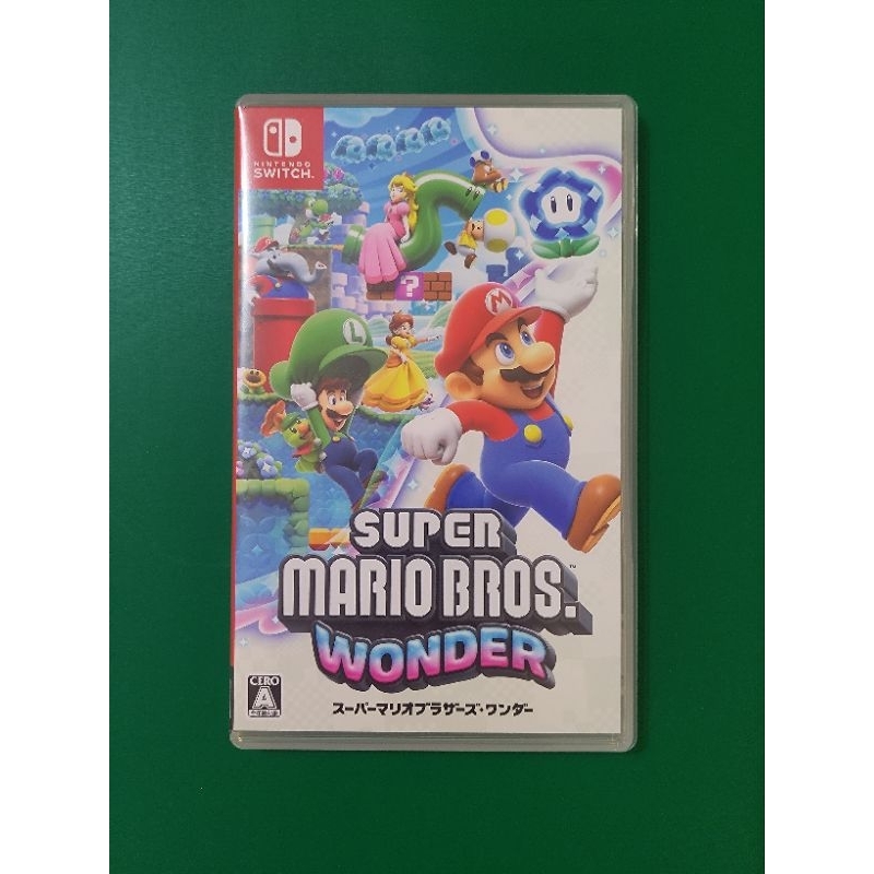 Switch 任天堂 Super Mario Bros. Wonder 瑪利歐驚奇 日版 實體 中文 24hr快速發貨