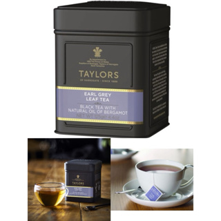 ✨英國製原裝鐵罐 Taylors 泰勒茶經典伯爵茶茶葉 125g✨
