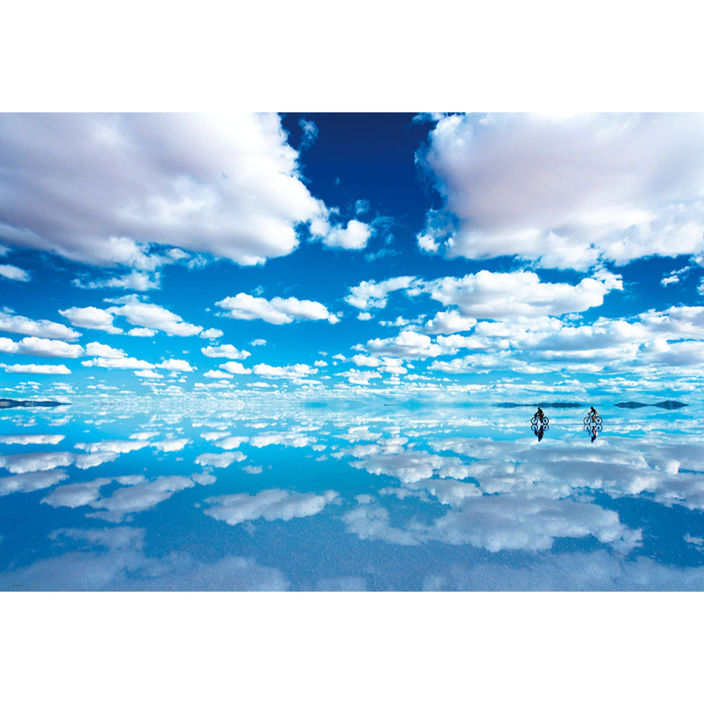 【小巷】攝影 玻利維亞 烏尤尼鹽湖 天空之鏡（Beverly, 1000片, 1000-054, 日本拼圖)