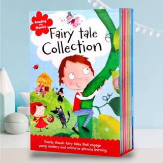 （現貨）Fairy Tale Collection童話故事 自然拼讀 20冊 魔法校車自然發音故事讀本 贈音頻 點讀版