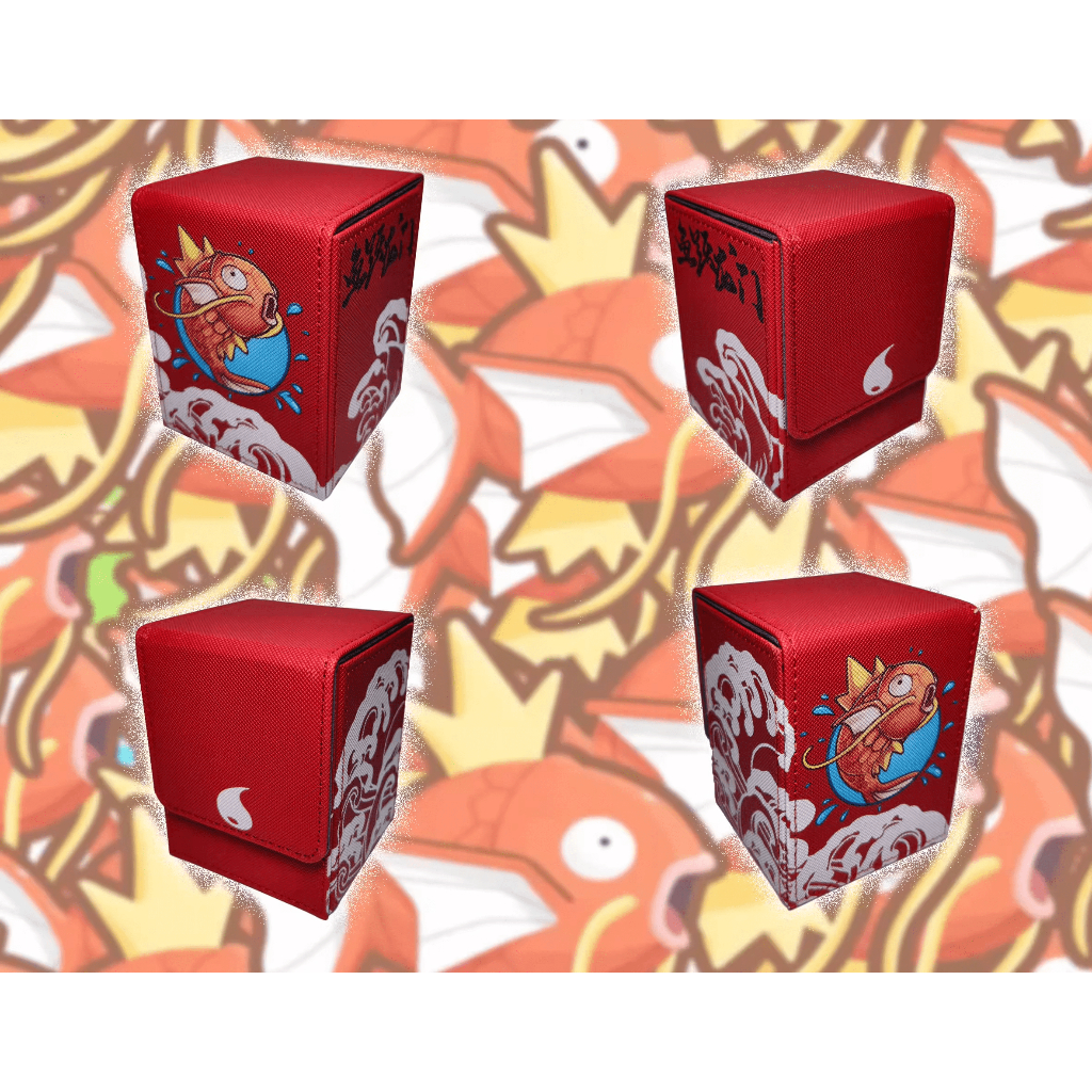 神奇寶貝/寶可夢皮製卡盒 鯉魚王卡盒 鯉魚躍龍門 寶可夢卡 卡片遊戲PTCG