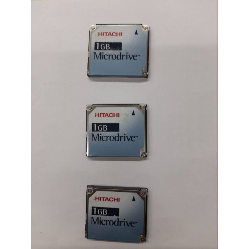 二手記憶體HITACHI 1G Microdrive CF CompactFlash TYPEⅡ 每片200