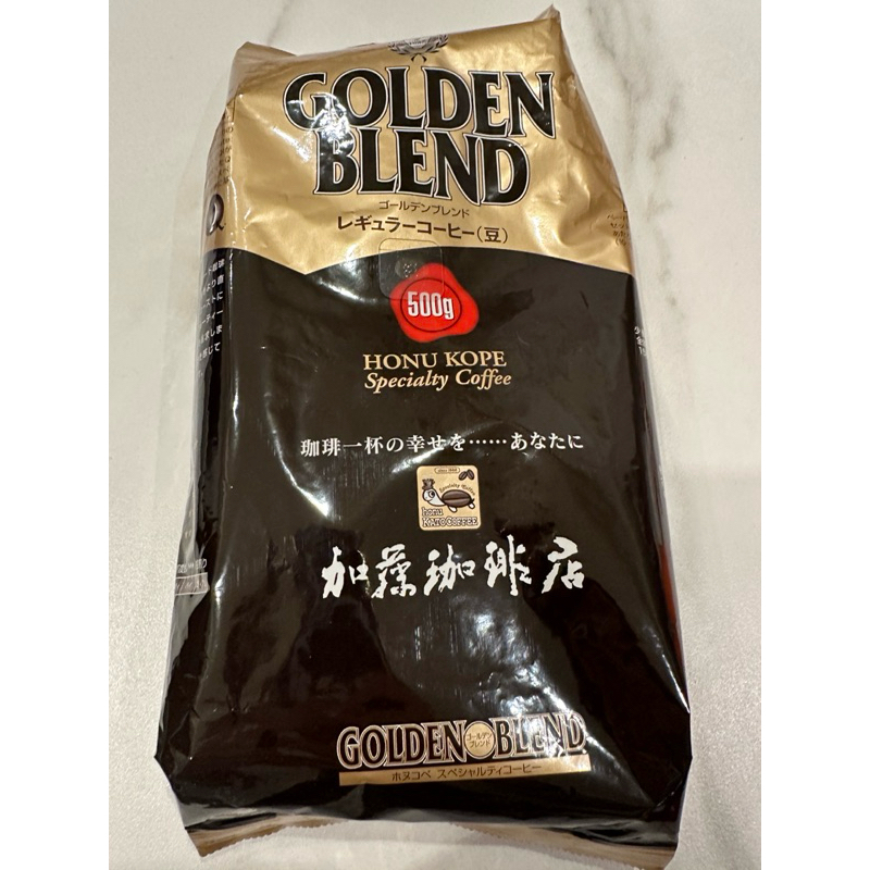 《現貨》日本 加藤咖啡店 Golden blend 500g咖啡豆