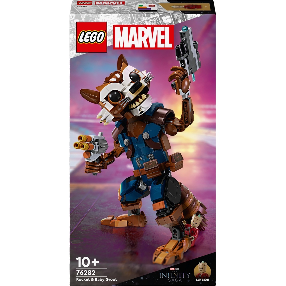 《LEGO》76282 SH 超級英雄系列 Rocket &amp; Baby Groot 火箭浣熊 &amp; 小格魯特 樂高 現貨