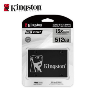 金士頓 Kingston【KC600】512GB SATA-3 2.5吋 SSD 固態硬碟(SKC600/512G)