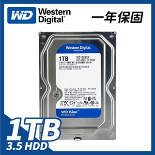 1TB 2TB 4TB 3.5吋 HDD 硬碟 SATA【拆機版】桌上型電腦 傳統硬碟｜WD 威騰 大容量硬碟