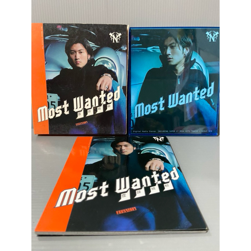 彩緁2CD （謝霆鋒 霆鋒精選 ）Most Wanted 外紙盒+CD + VCD美+寫真集+歌詞 保證讀取
