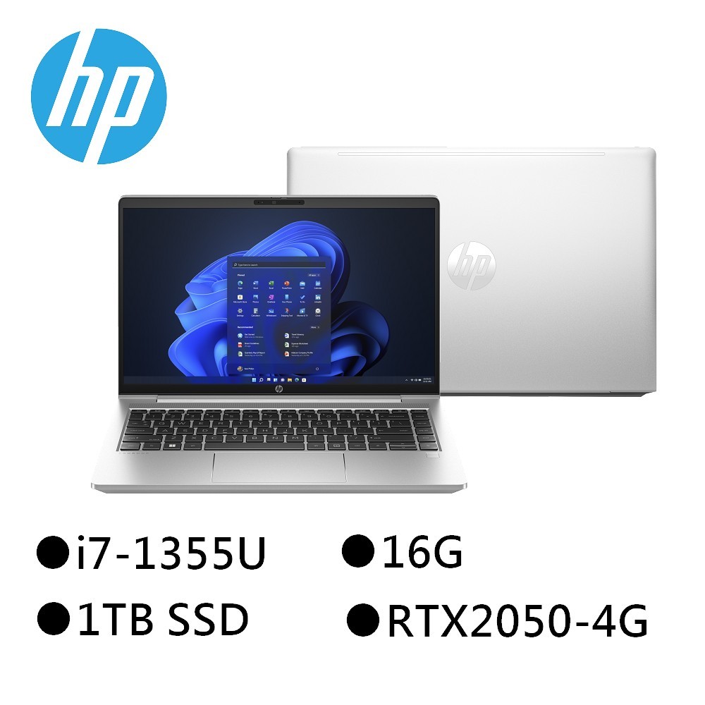 HP ProBook 440 G10 (83T76PA) 14吋商務筆電 i7-1355U/16G/1T/RTX2050