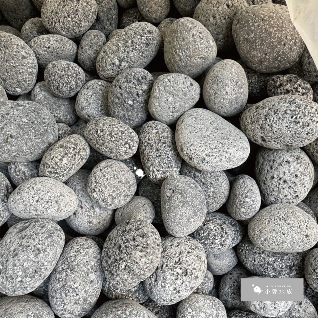 小郭水族-精選【特級圓卵石S、M、L 、XL 1顆】水草造景缸 底沙 底砂 河道 底土 石頭 圓球 圓石 棒球石