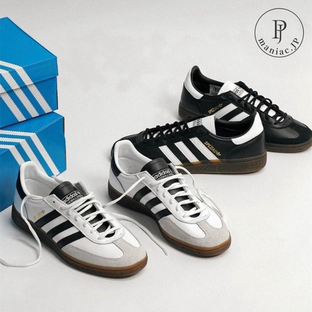 【JP免運】Adidas OG HANDBALL SPEZIAL 情侶鞋 休閒鞋 黑色 白色 IE3402 IE3403