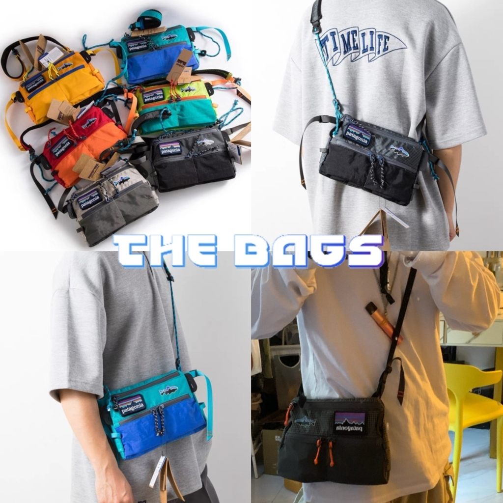 『Bags』✨ Patagonia 巴塔包 運動休閒釣魚包 百搭單肩包 斜挎包 手機包 單肩包 多功能運動包