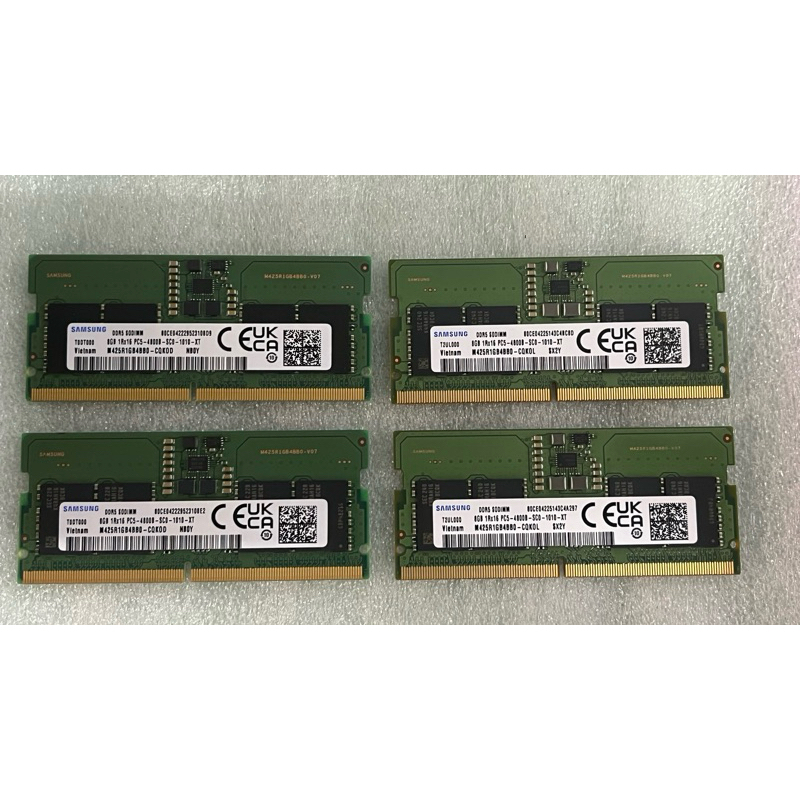 SAMSUNG三星NB-DDR5 4800/ 8G 筆記型記憶體內建PMIC電源管理晶片