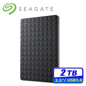 Seagate 黑鑽2TB USB3.0 2.5吋行動硬碟 (二手)