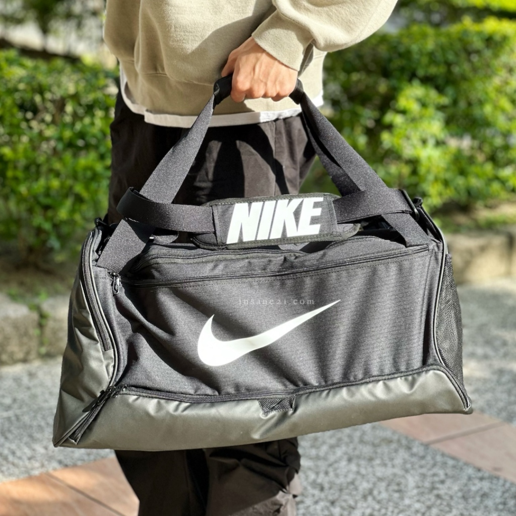 NIKE 健身包 旅行袋 大容量 運動 訓練 黑 可斜背 BA5955-010 【彼得潘】