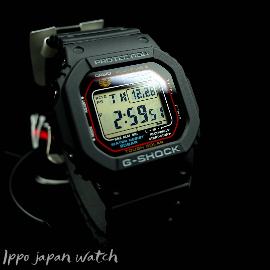 日本行貨★CASIO 卡西歐 G-Shock GW-M5610U-1JF  GW-M5610U-1 20 ATM 防水光