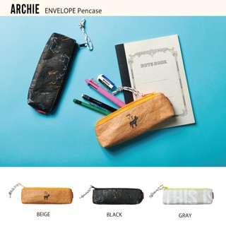 【台灣現貨發票代開】日本ARCHIE筆袋文具袋 日式雜貨禮物 收納袋零錢包筆袋 環保化妝包收納包 袋小物方便攜帶收納化妝