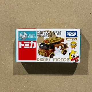 <熊葛> 全新正版現貨 TOMICA 多美 迪士尼 米奇 消防車 雲梯車 多美 合金車 模型車