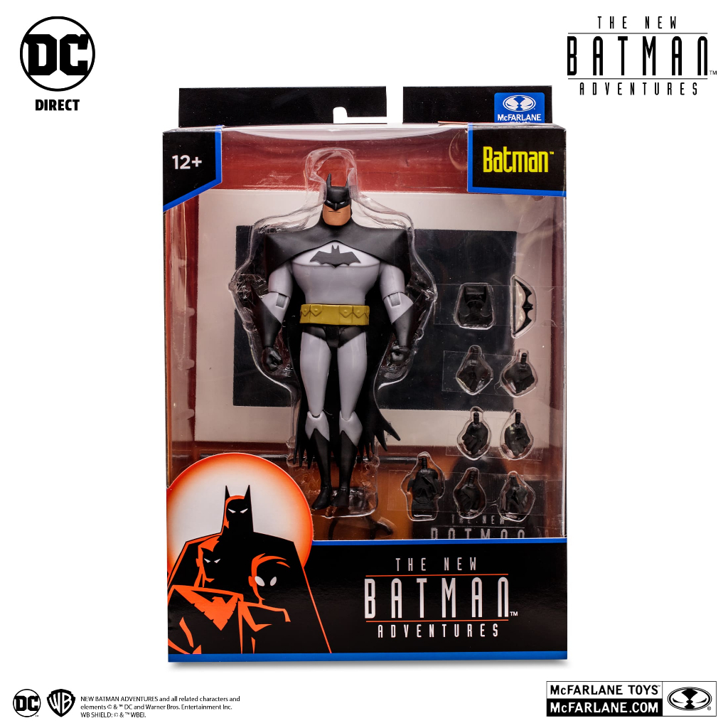 全新現貨 麥法蘭 DC Direct 蝙蝠俠 THE BATMAN 蝙蝠俠新冒險 動畫版 6吋可動