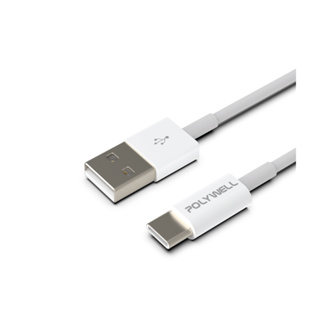 POLYWELL Type-A To Type-C USB 快充線 20公分~2米 適用安卓 平板