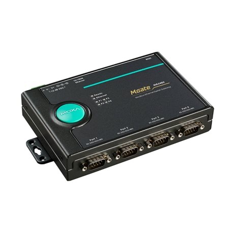 Moxa MGate MB3480 4埠標準型Modbus閘道器 寬頻路由器