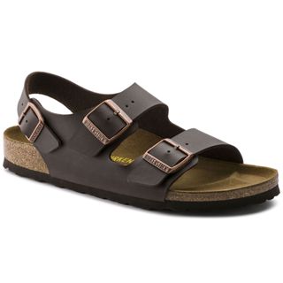 BIRKENSTOCK 勃肯/Milano／合成皮／咖啡色