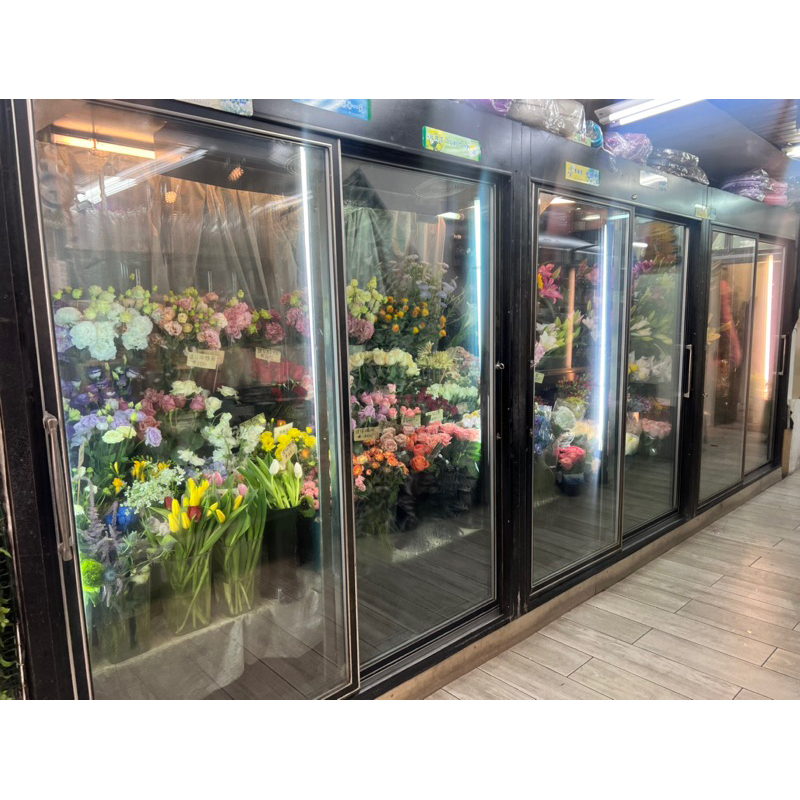 二手大型花櫃 花卉展示櫃 3台 花店冰箱 鮮花冷藏櫃