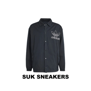 代購♦️2403 Adidas Outl Tref JKT 黑色 大LOGO 襯衫外套 外套 IU2371