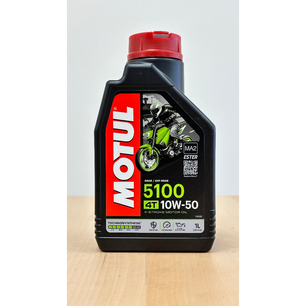 MOTUL 5100 4T ESTER 10W50 摩特 酯類 機油 MA2