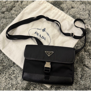 PRADA 經典 小款 斜背包 側背包 近全新 保證正品