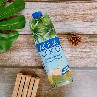 【疲老闆】菲律賓 AQUA COCO 100%純椰子水 1000ml 瓶 椰子水 椰子 椰子汁